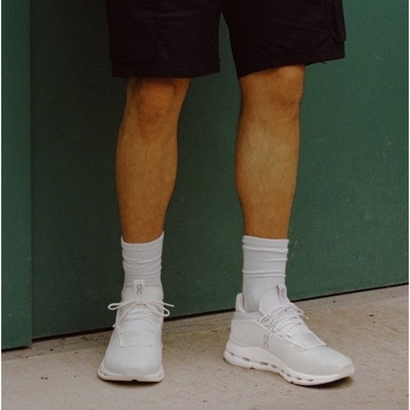 On Cloudnova in All White Size 9 US New in Box